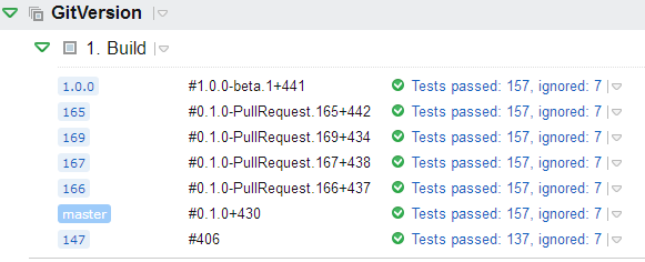 GitVersion screenshot 2