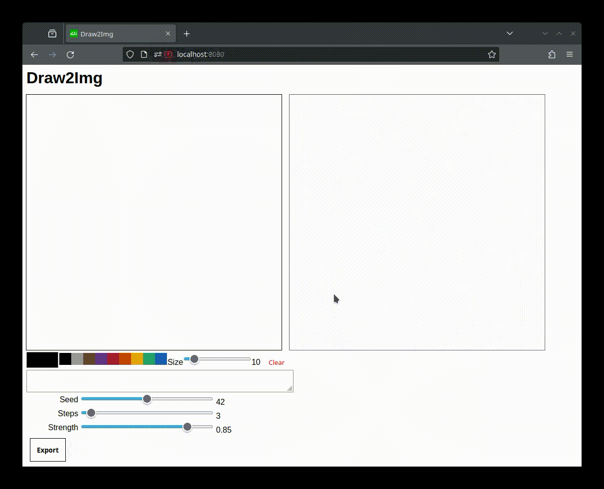 Draw2Img screenshot 1
