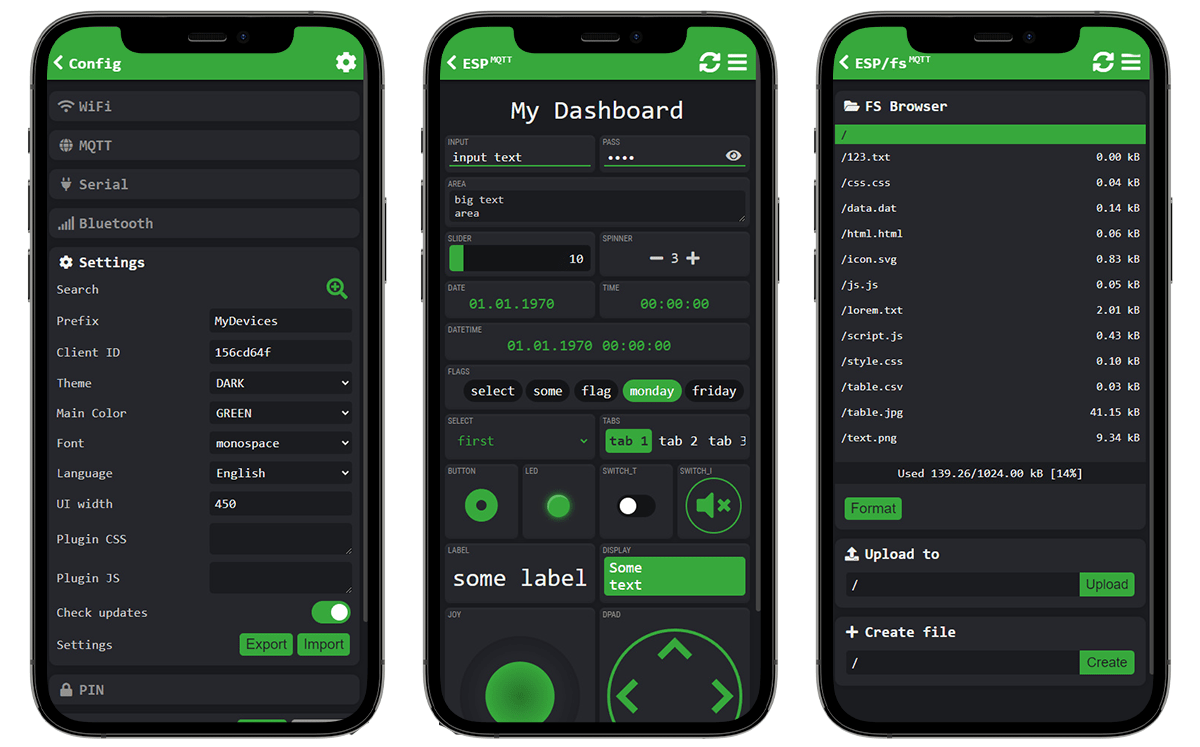 GyverHub screenshot 1