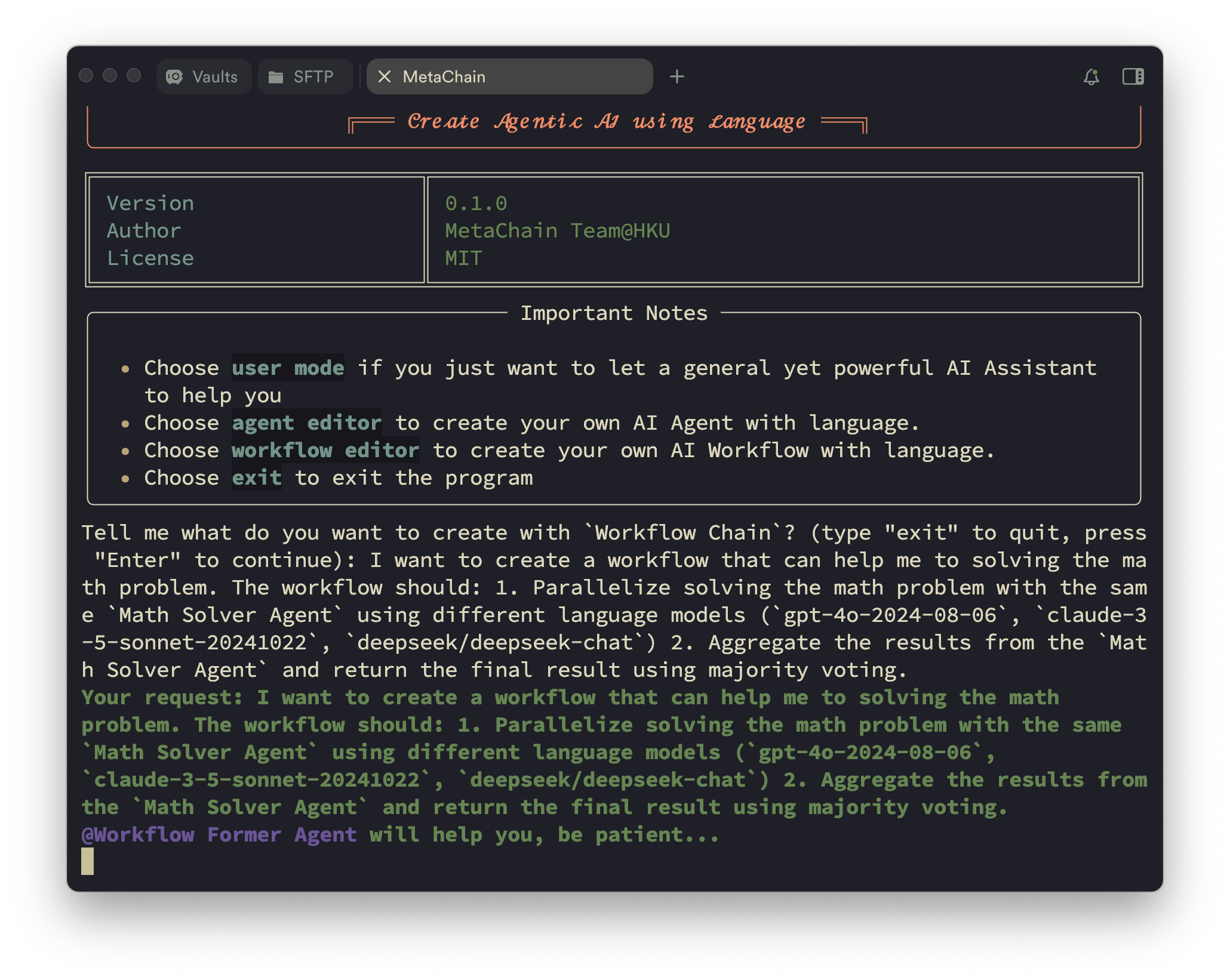 AutoAgent screenshot 9