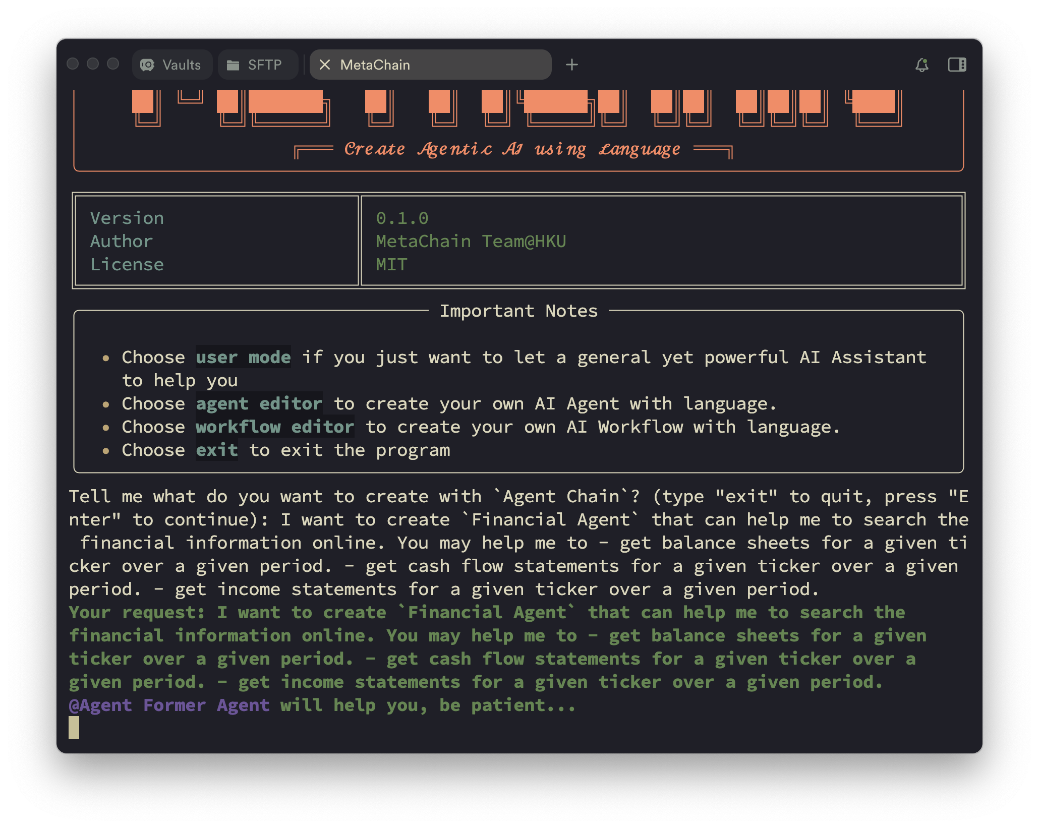 AutoAgent screenshot 3