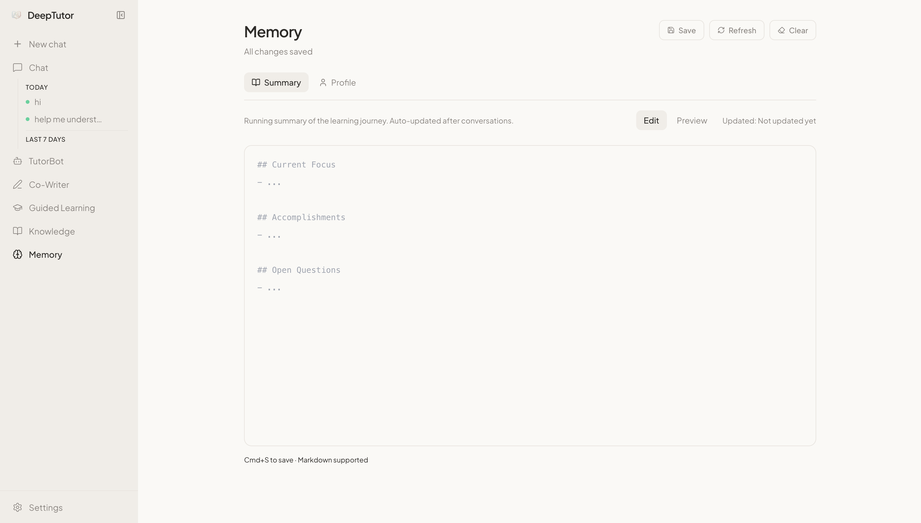 DeepTutor screenshot 6
