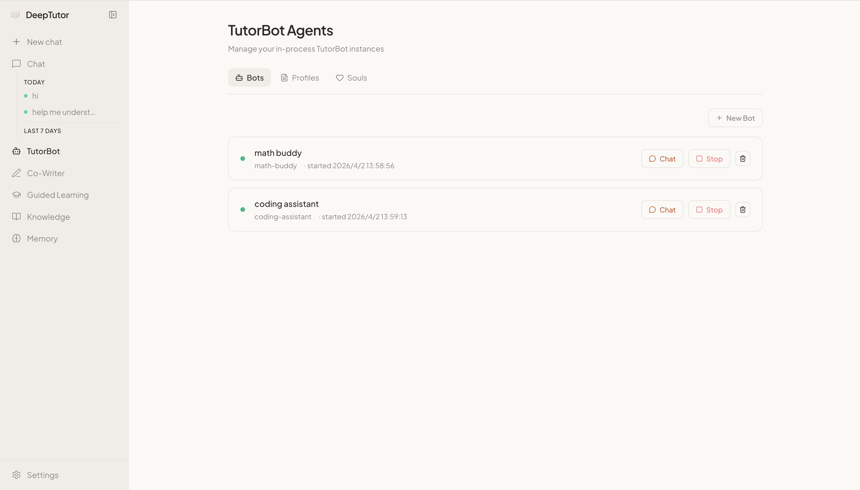 DeepTutor screenshot 8