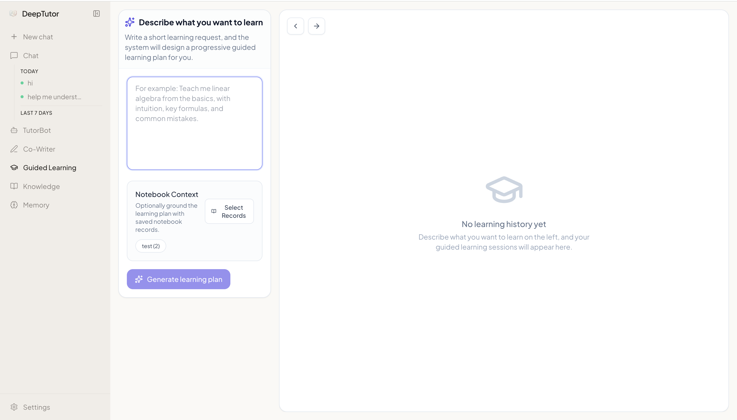 DeepTutor screenshot 4