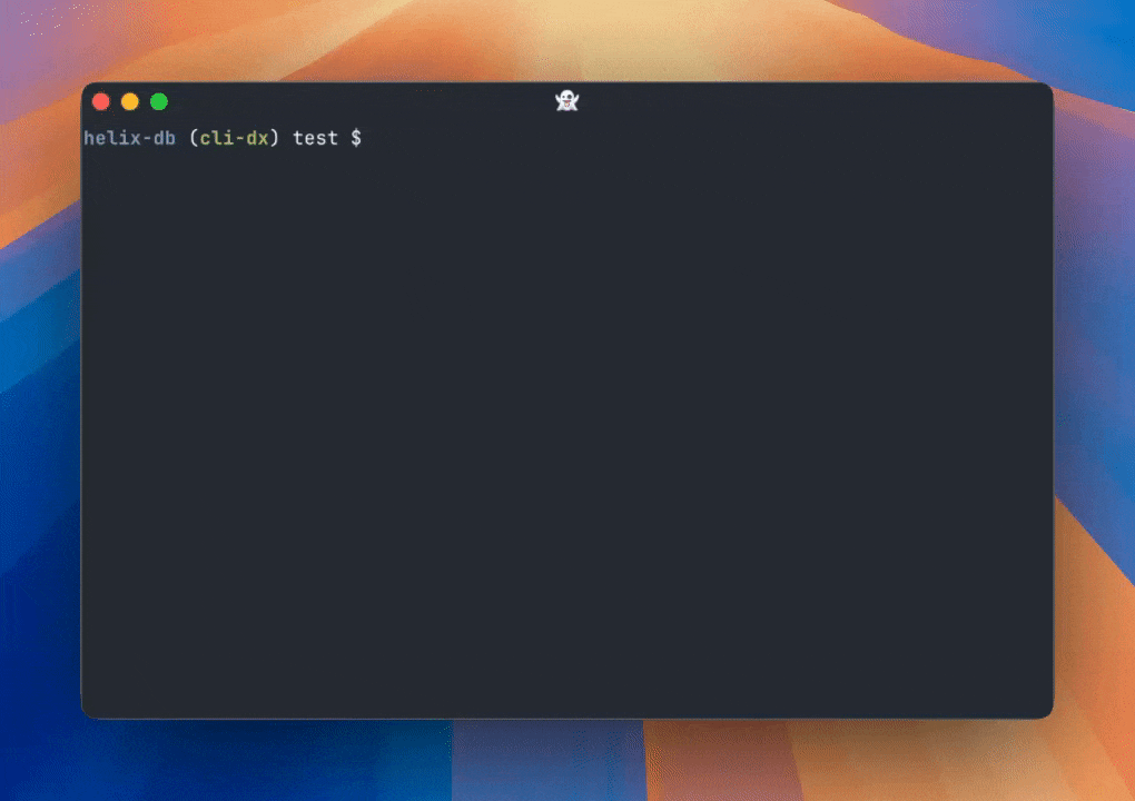 helix-db screenshot 1