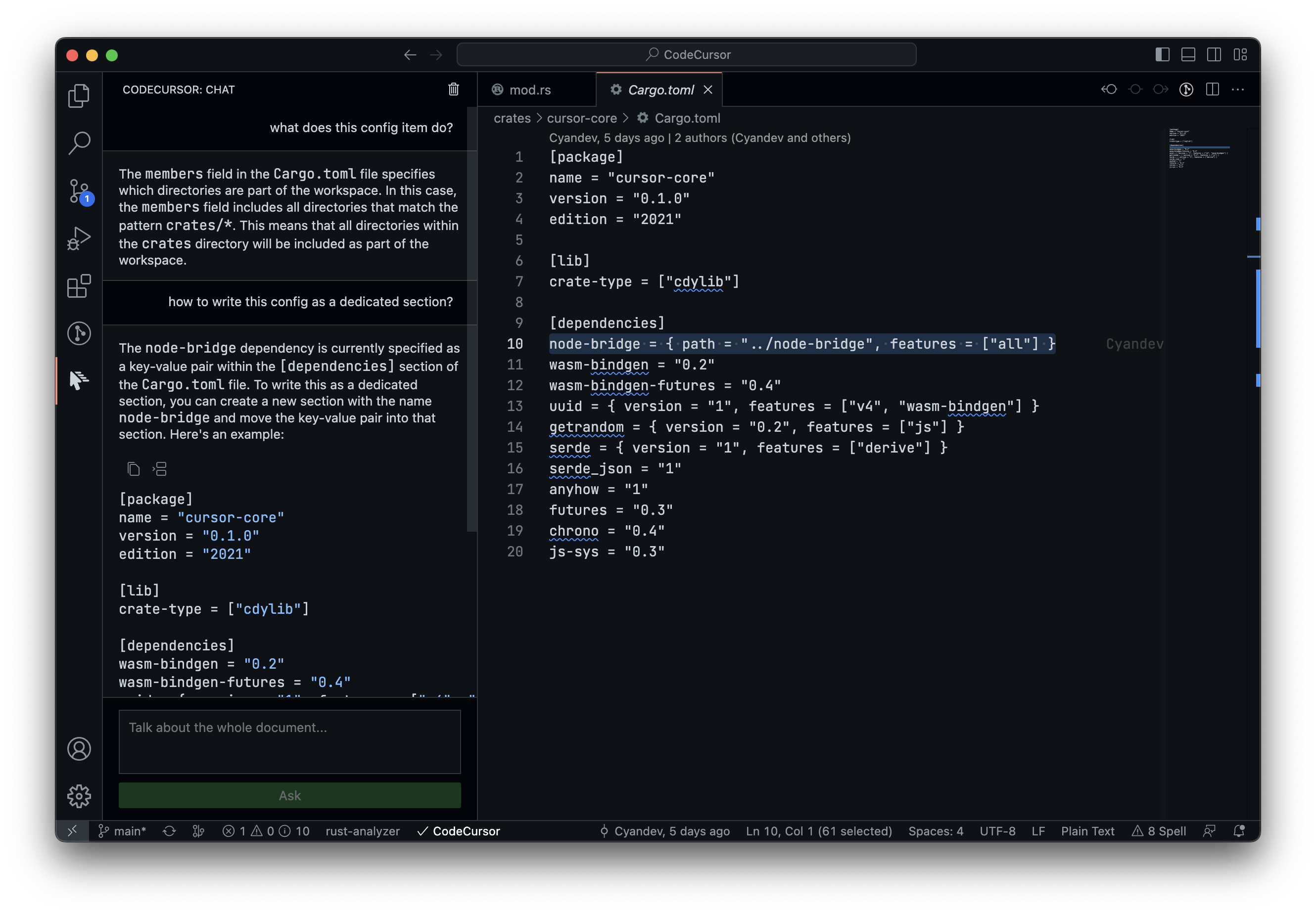 CodeCursor screenshot 6