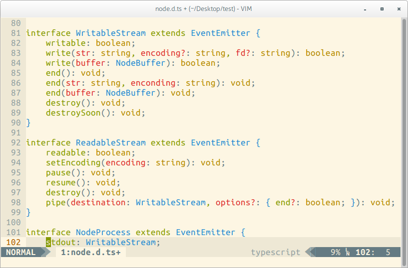 yats.vim screenshot 1