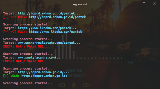 git-scanner screenshot 3