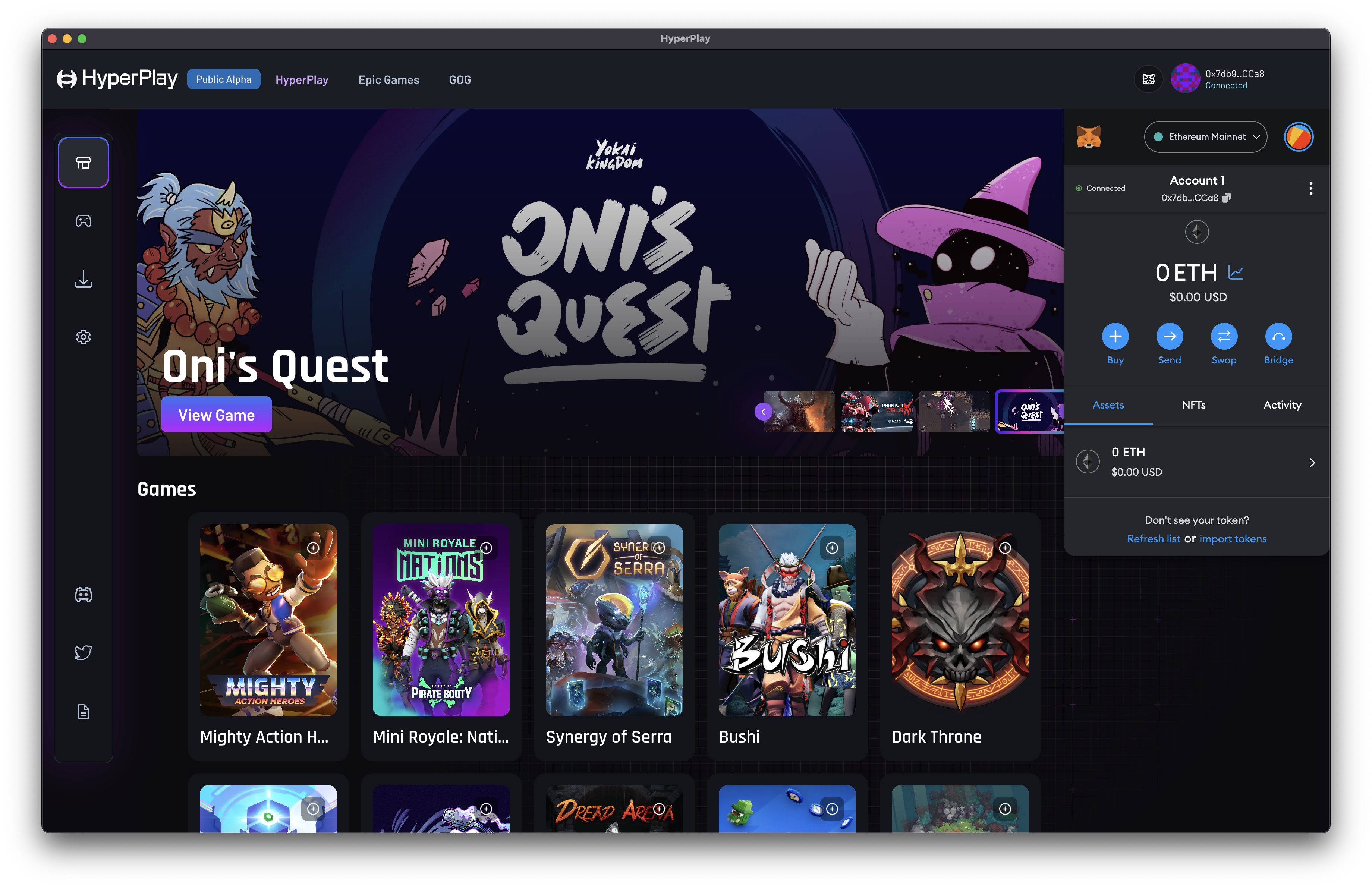 hyperplay-desktop-client screenshot 1