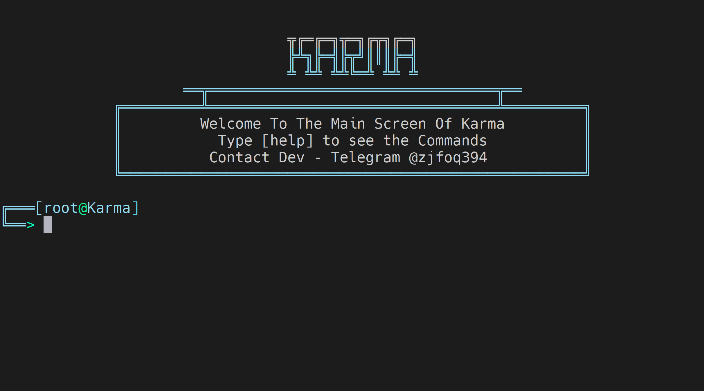 KARMA-DDoS screenshot 1