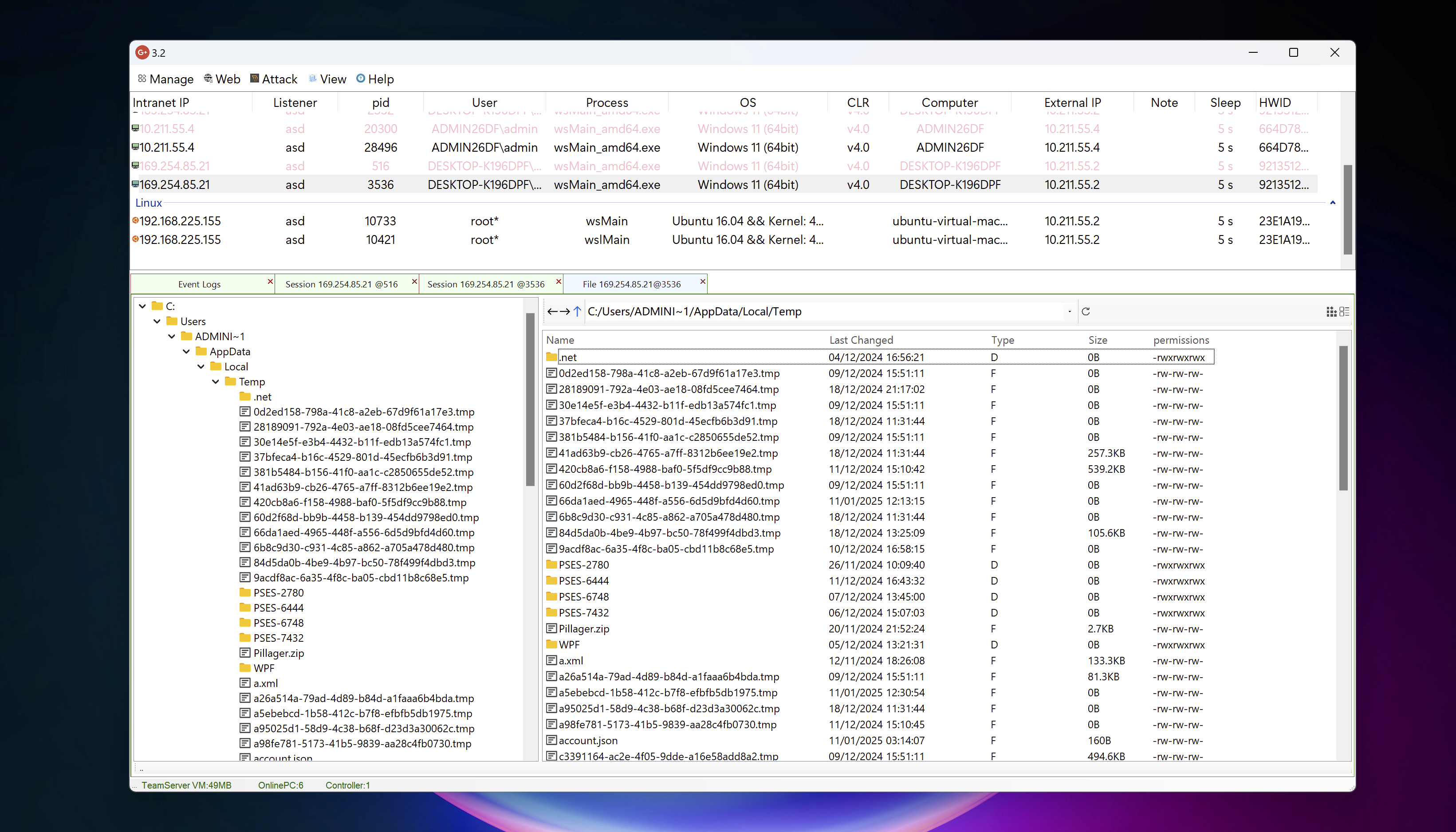 XiebroC2 screenshot 3