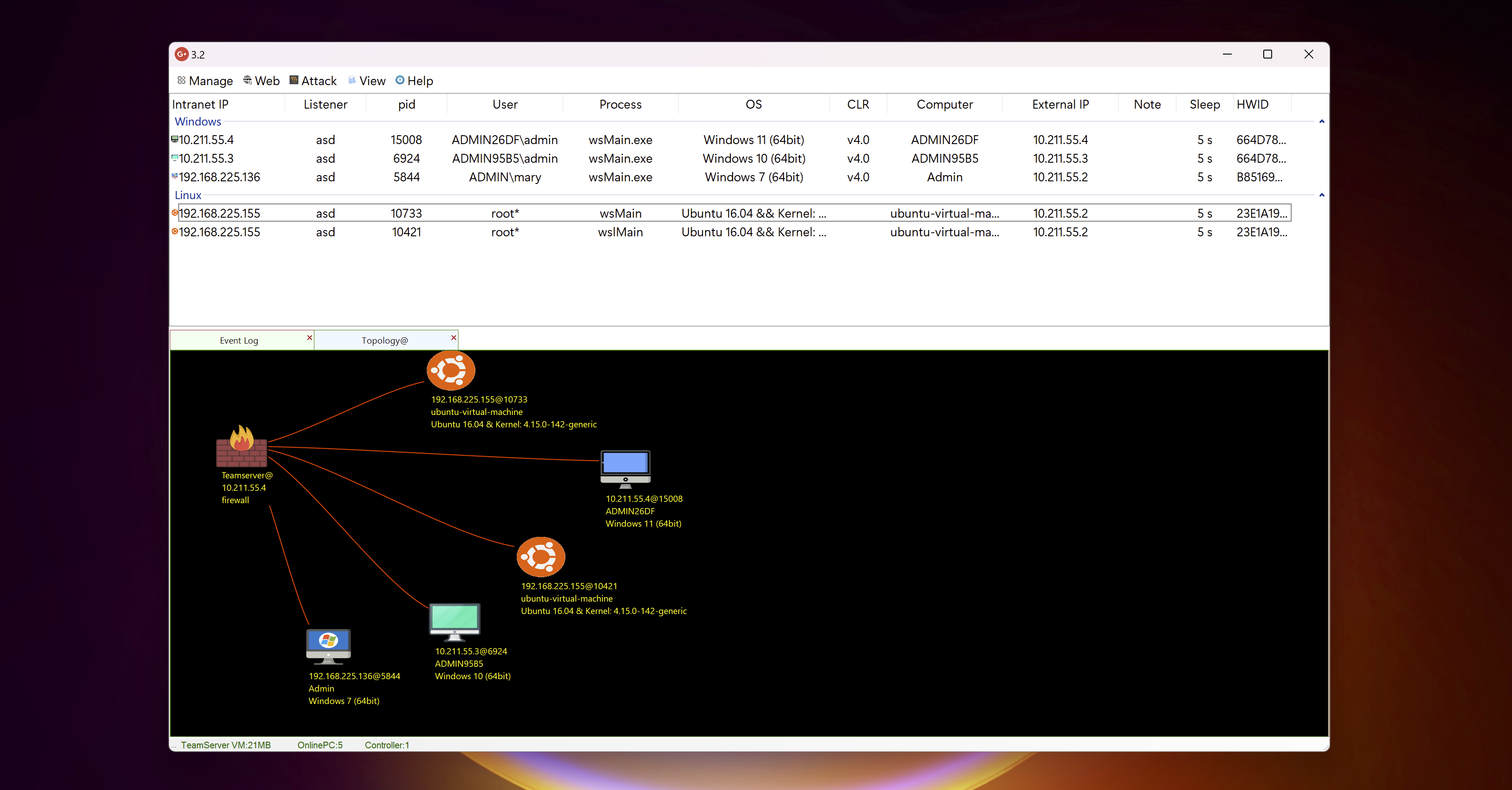 XiebroC2 screenshot 5