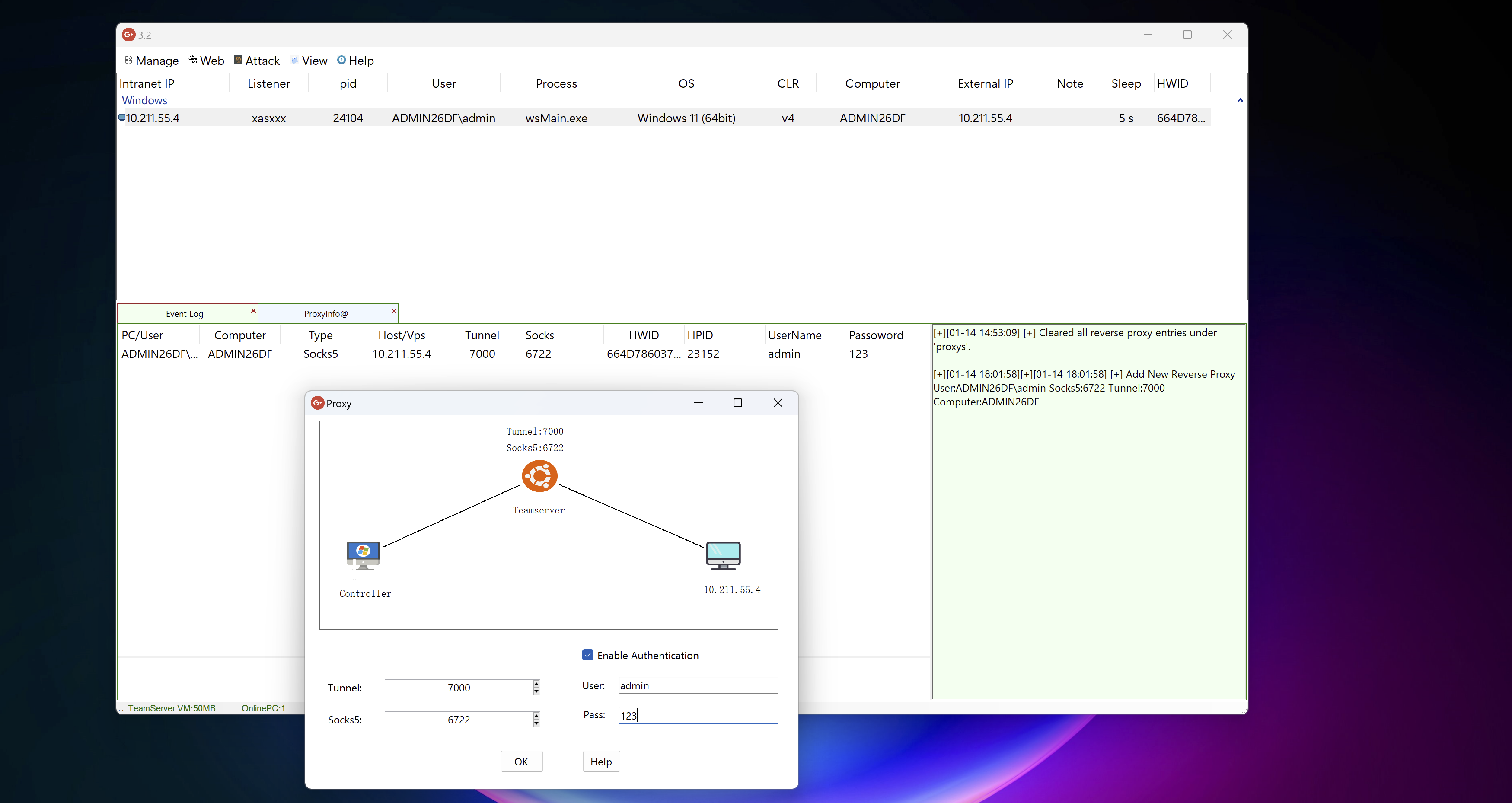 XiebroC2 screenshot 4