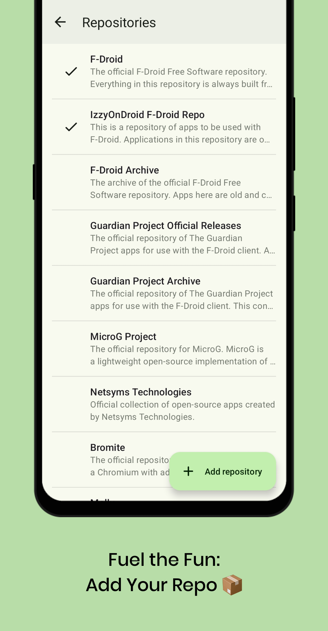 Droid-ify screenshot 3