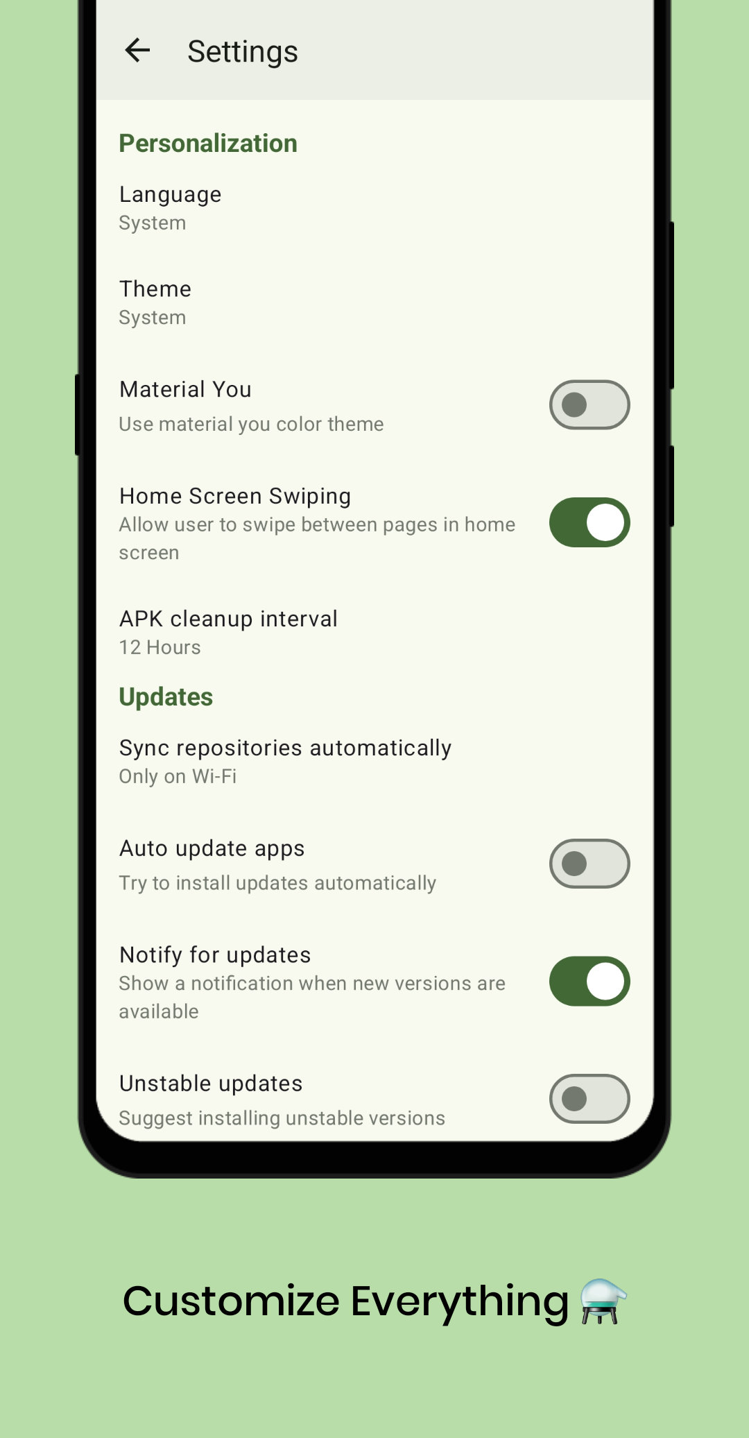 Droid-ify screenshot 5