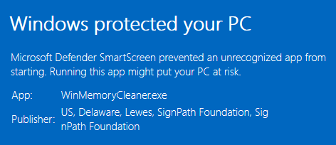 WinMemoryCleaner screenshot 3