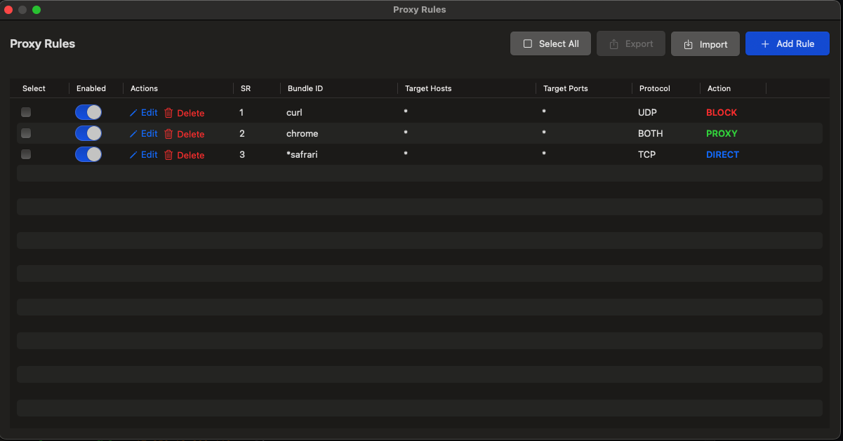 ProxyBridge screenshot 3