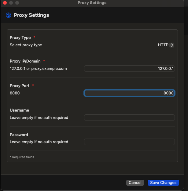 ProxyBridge screenshot 2