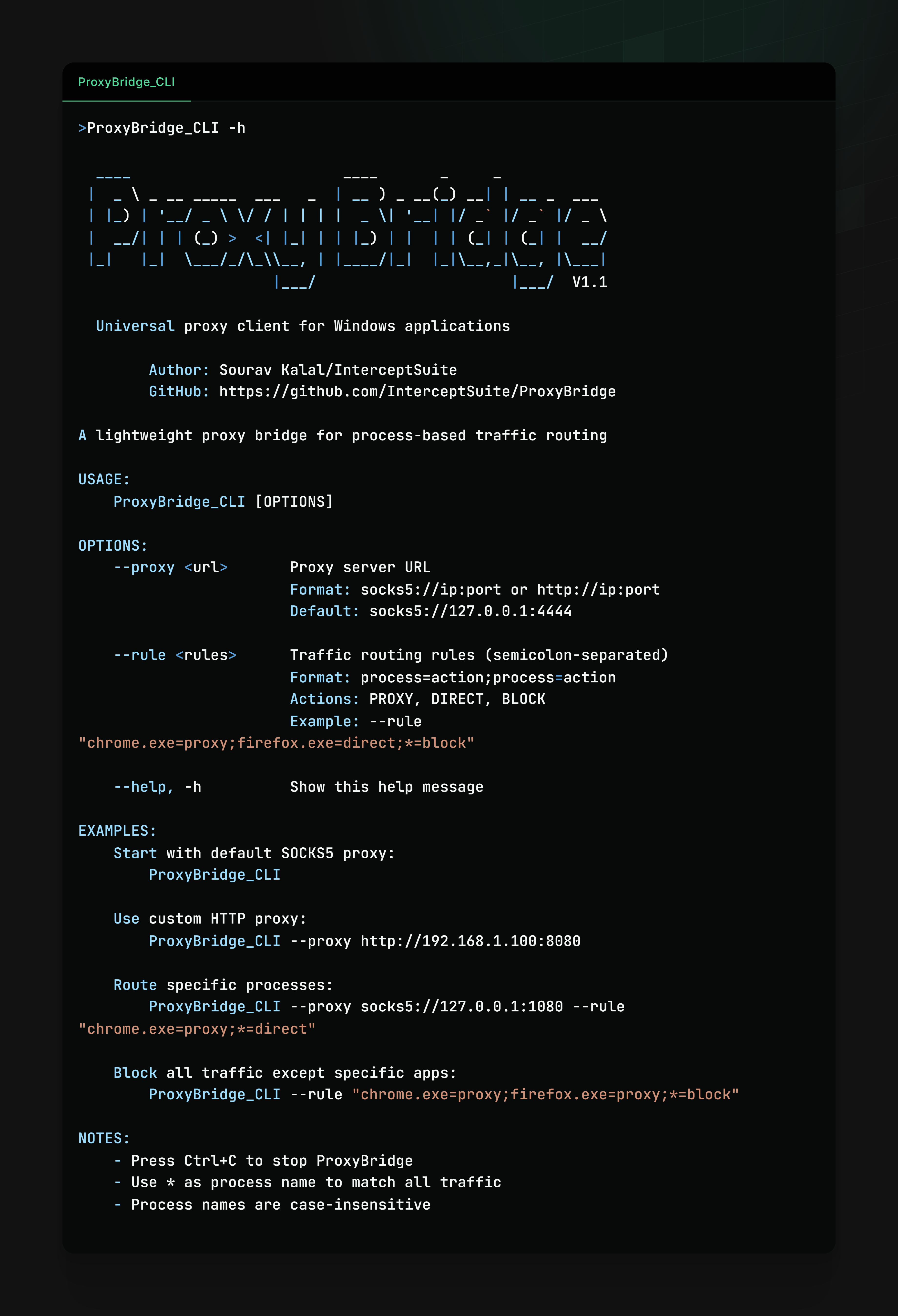 ProxyBridge screenshot 9