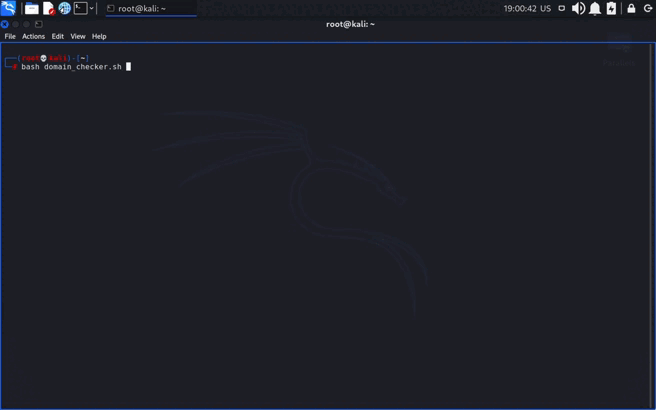 Domain_checker screenshot 1