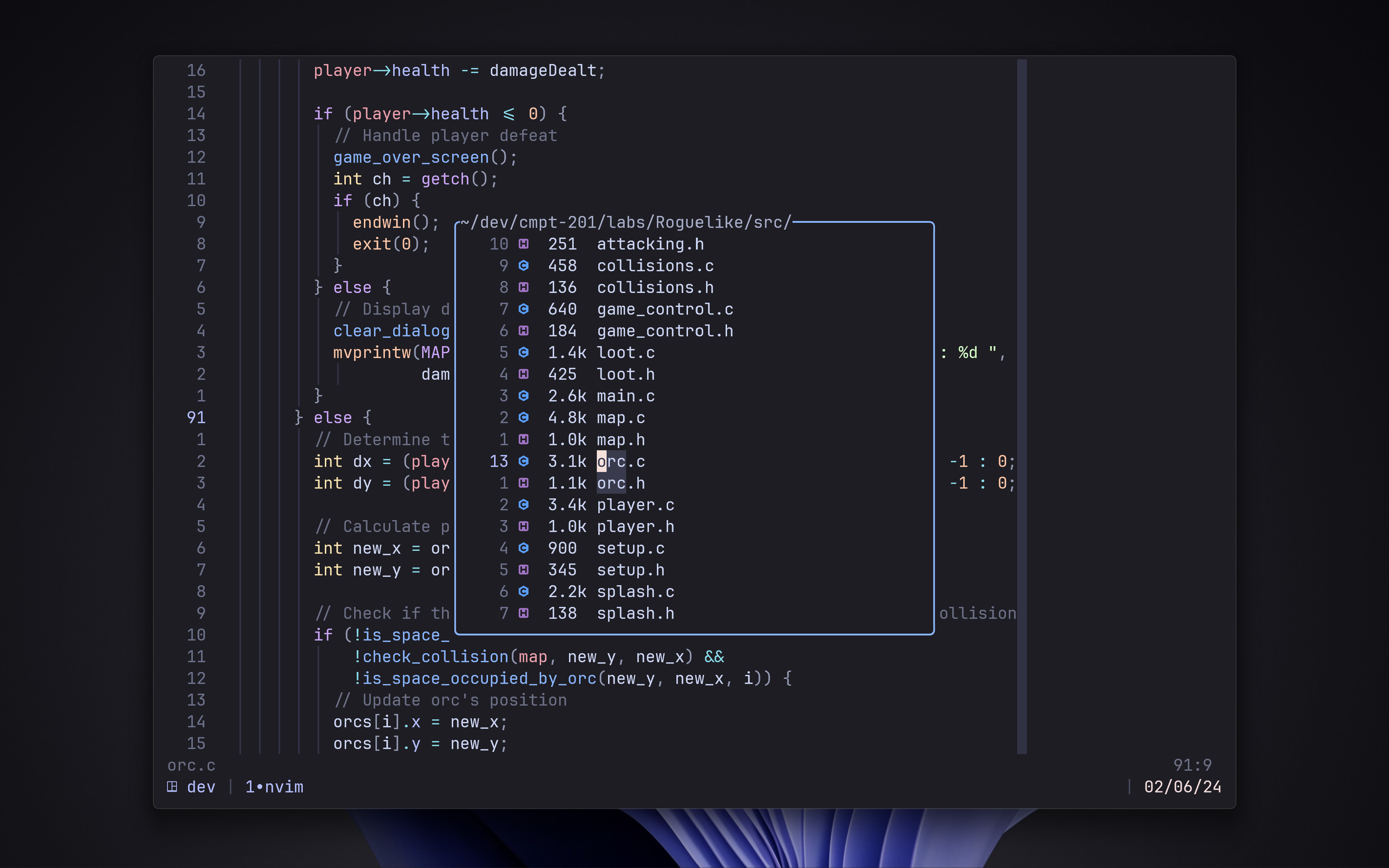 viis-lazyvim screenshot 6