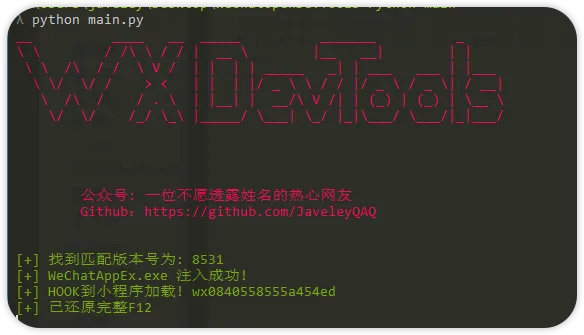WeChatOpenDevTools-Python screenshot 4
