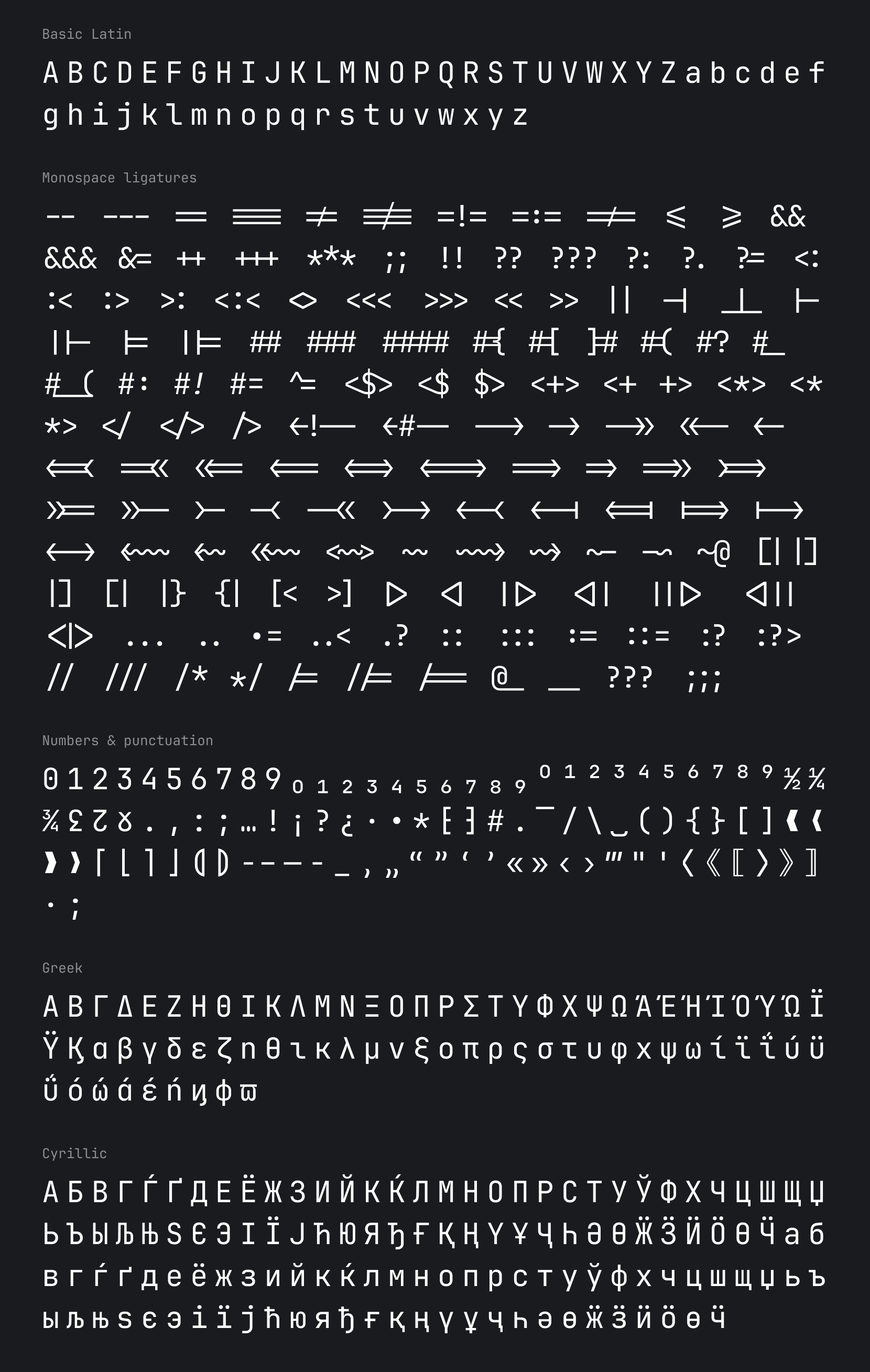 JetBrainsMono screenshot 9