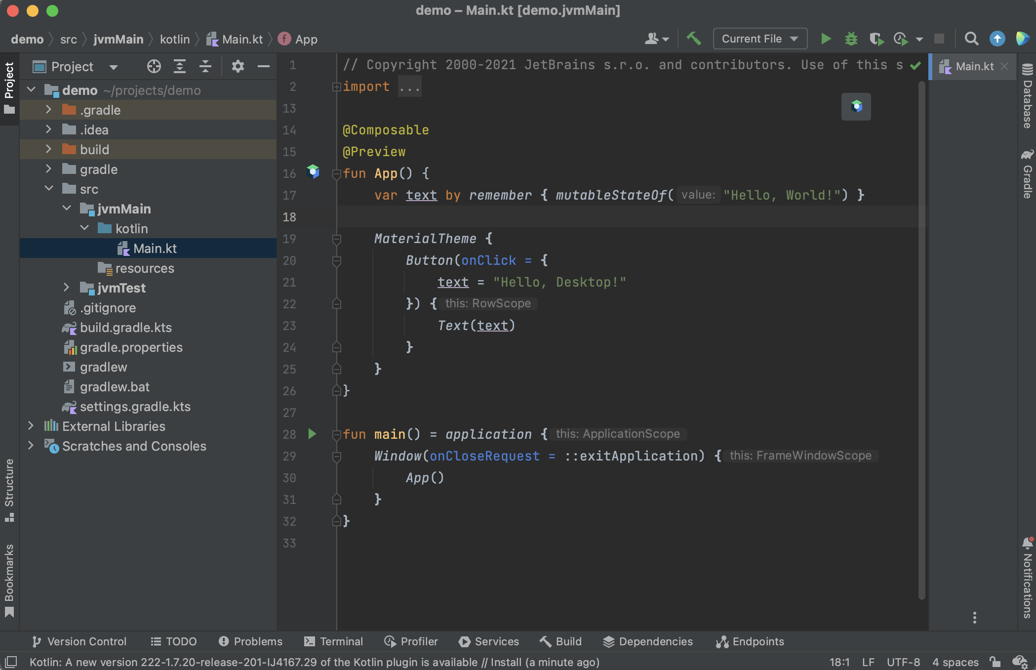 compose-multiplatform-desktop-template screenshot 2