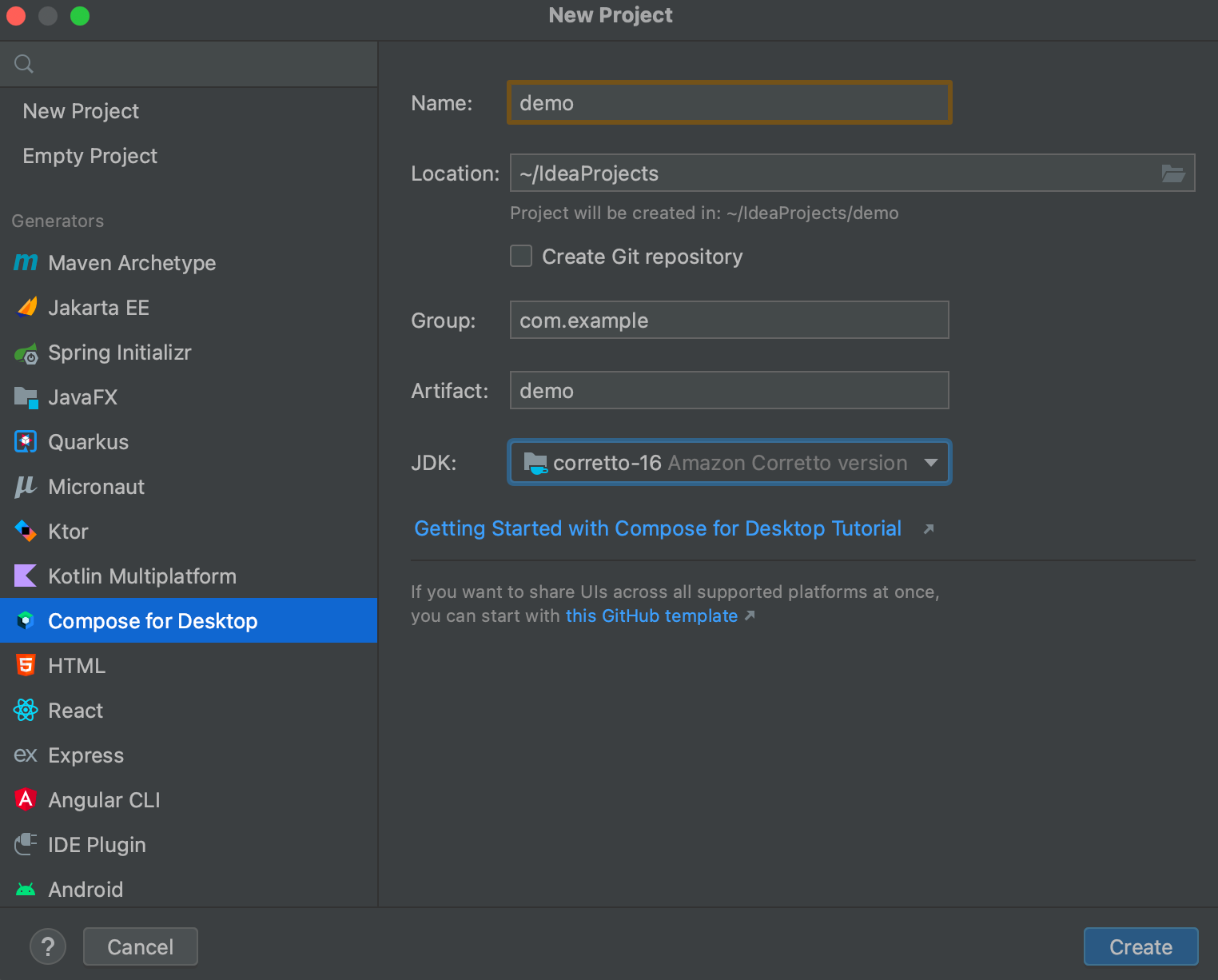 compose-multiplatform-desktop-template screenshot 1
