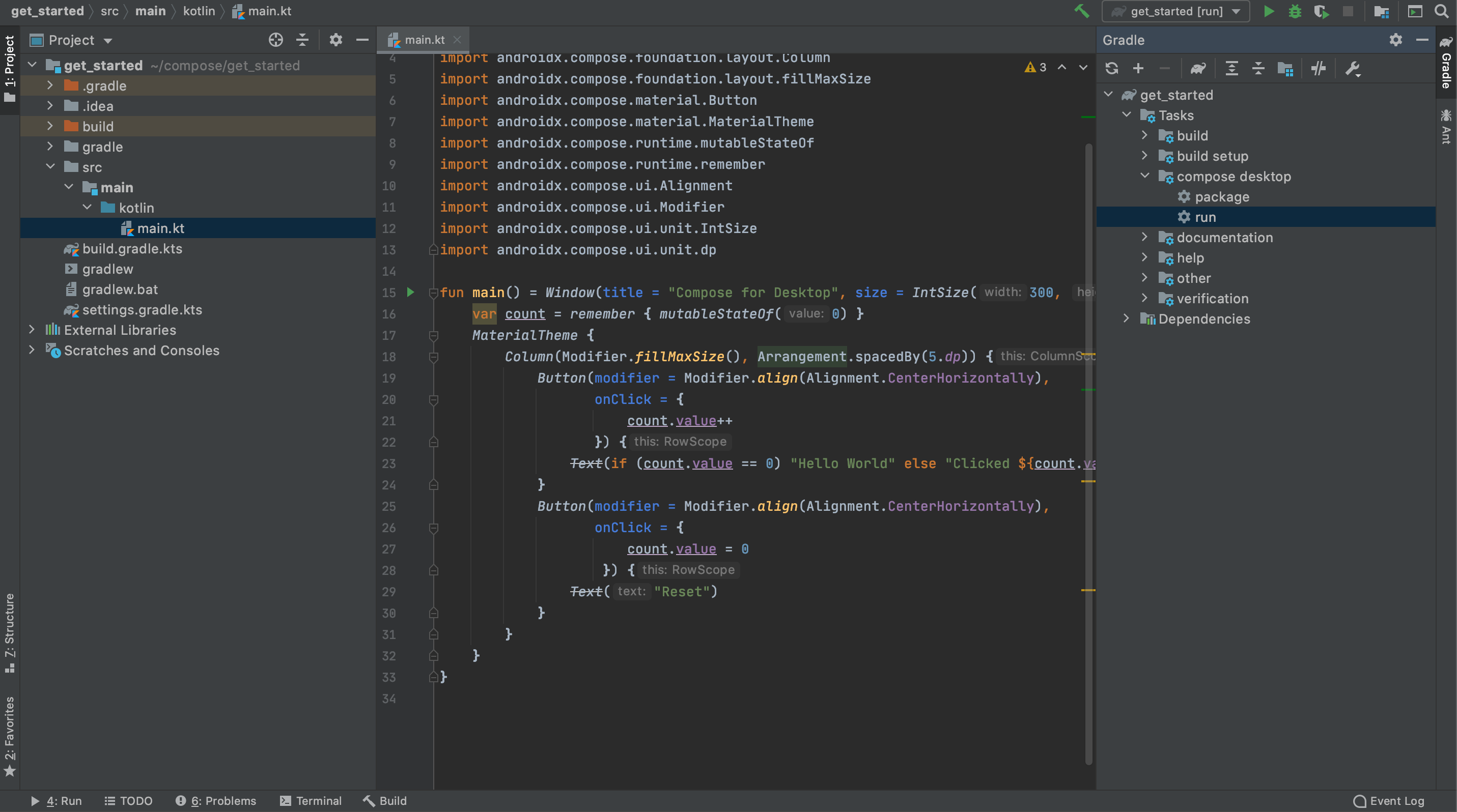 compose-multiplatform-desktop-template screenshot 4