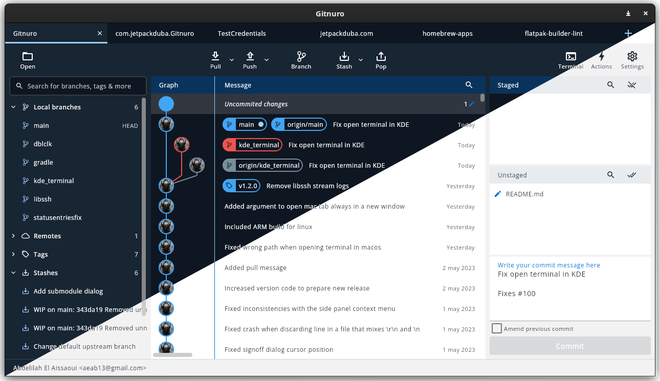 Gitnuro screenshot 1