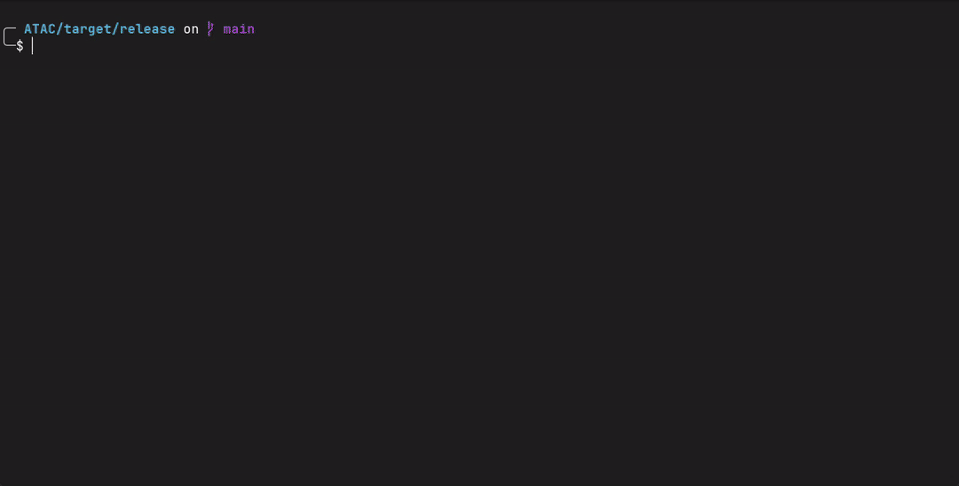 ATAC screenshot 1