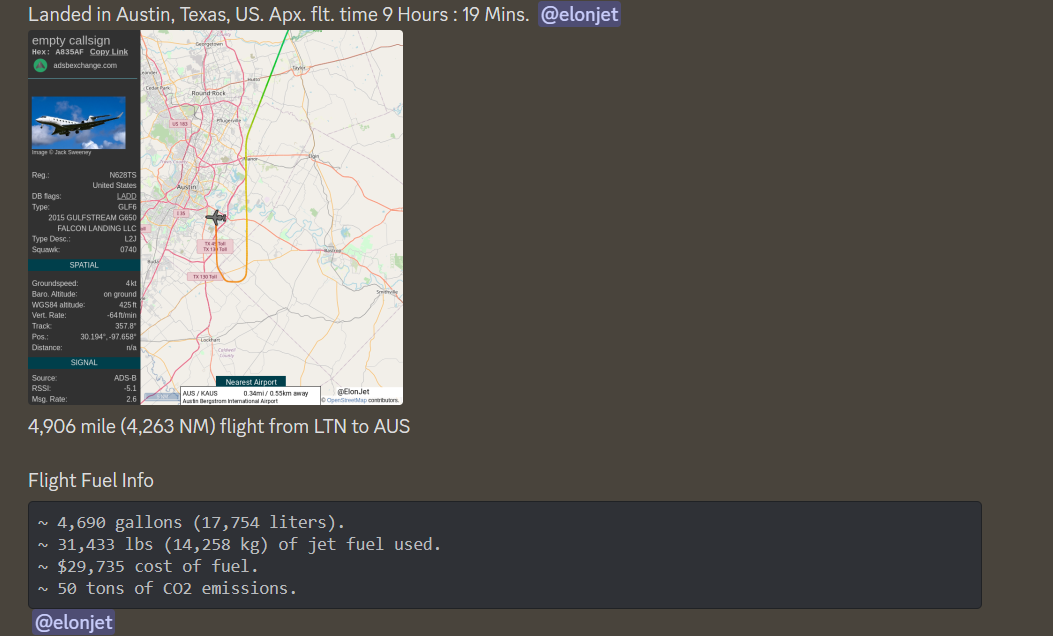 plane-notify screenshot 1