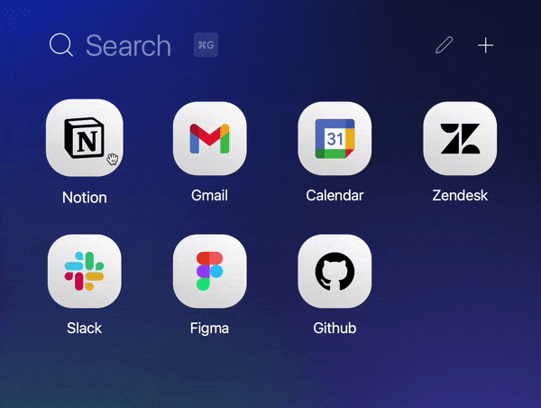 launcher screenshot 1