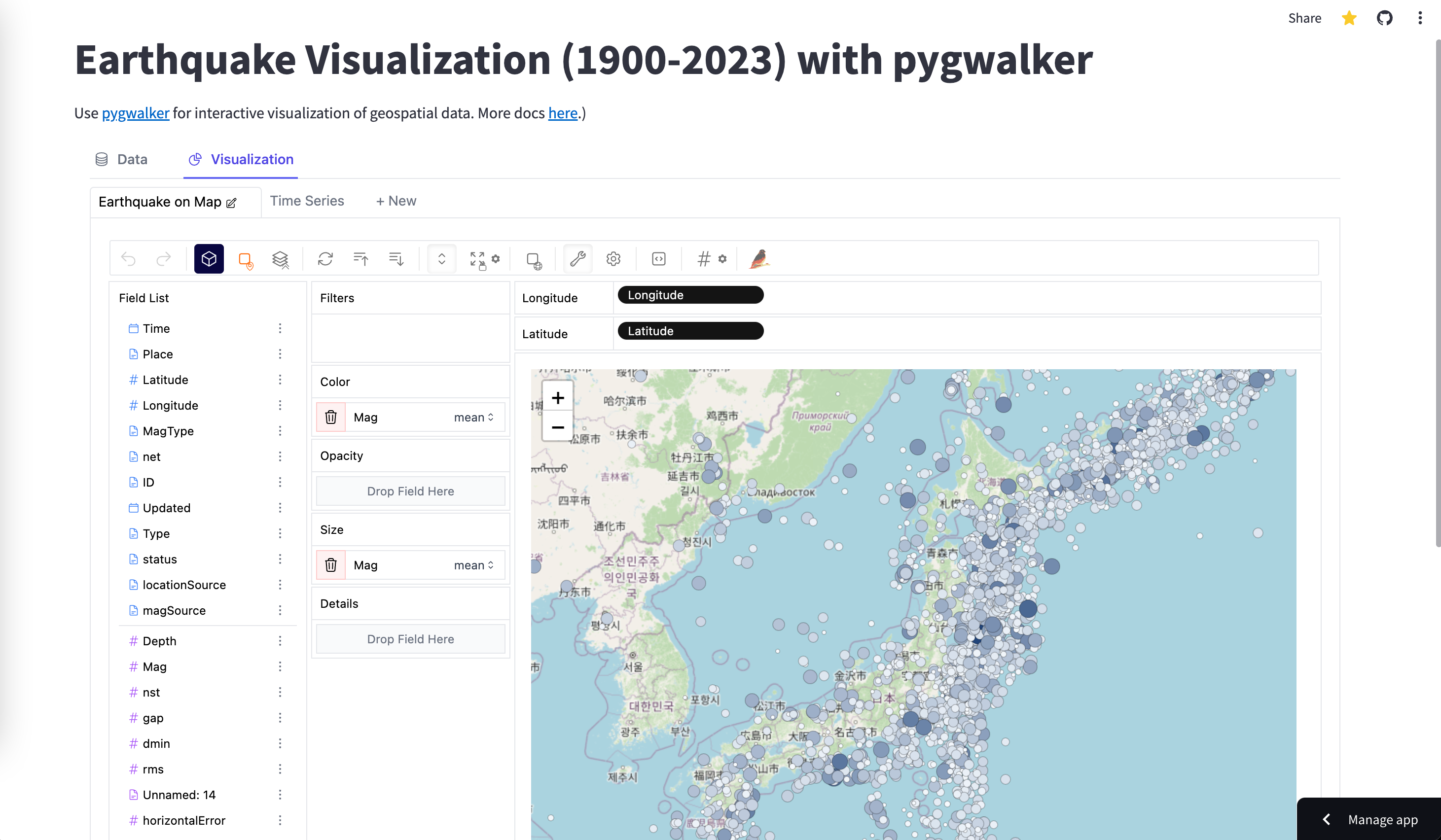 pygwalker screenshot 5