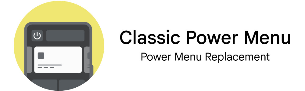 ClassicPowerMenu screenshot 1