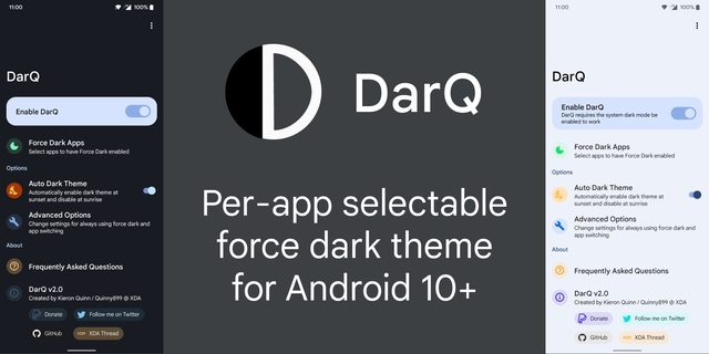 DarQ screenshot 1