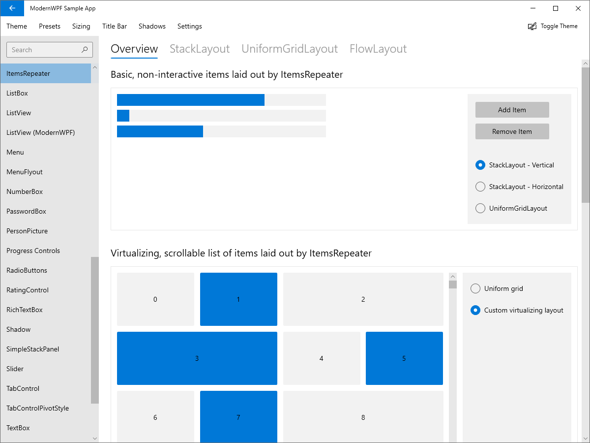 ModernWpf screenshot 8