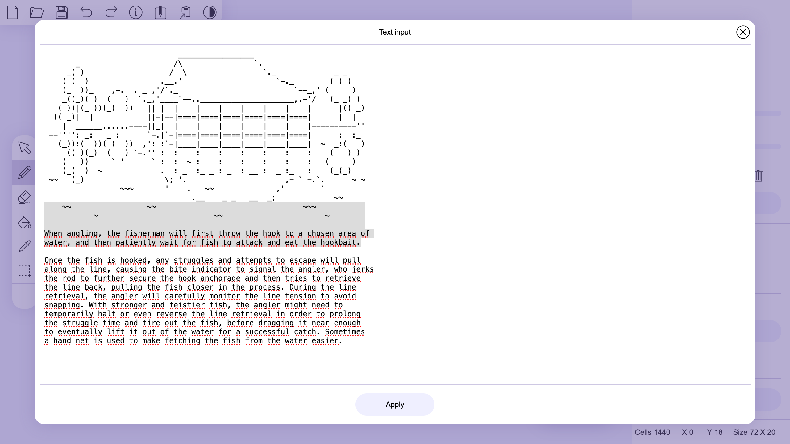 ASCII_Art_Paint screenshot 6