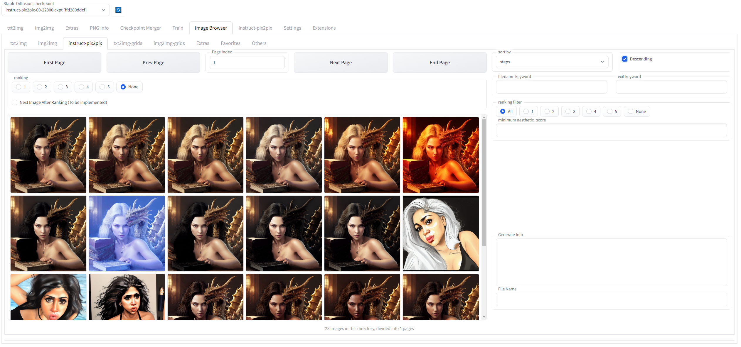 stable-diffusion-webui-instruct-pix2pix screenshot 3