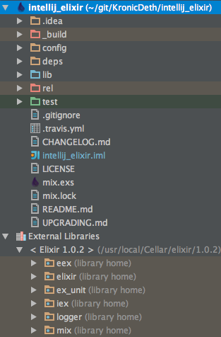 intellij-elixir screenshot 1