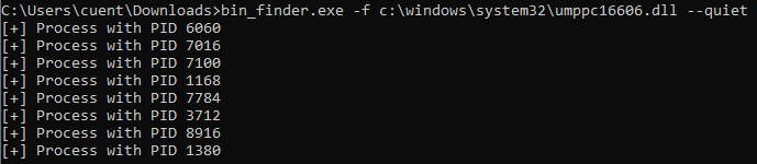 Bin-Finder screenshot 2