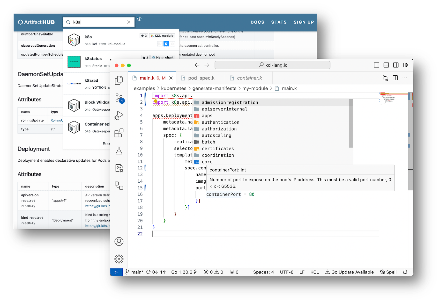 KCLVM screenshot 2