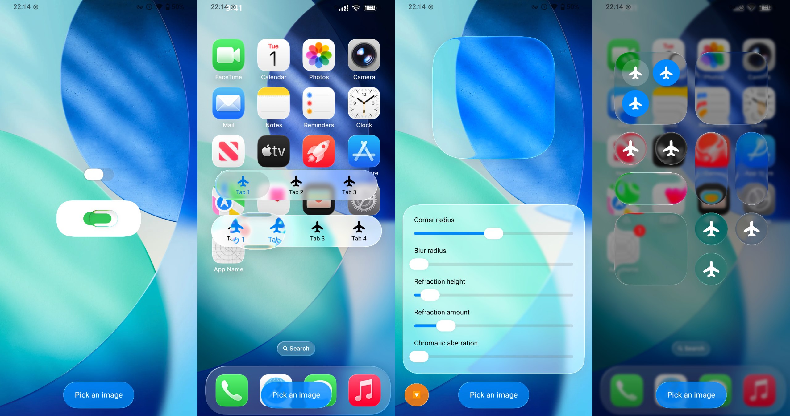 AndroidLiquidGlass screenshot 2