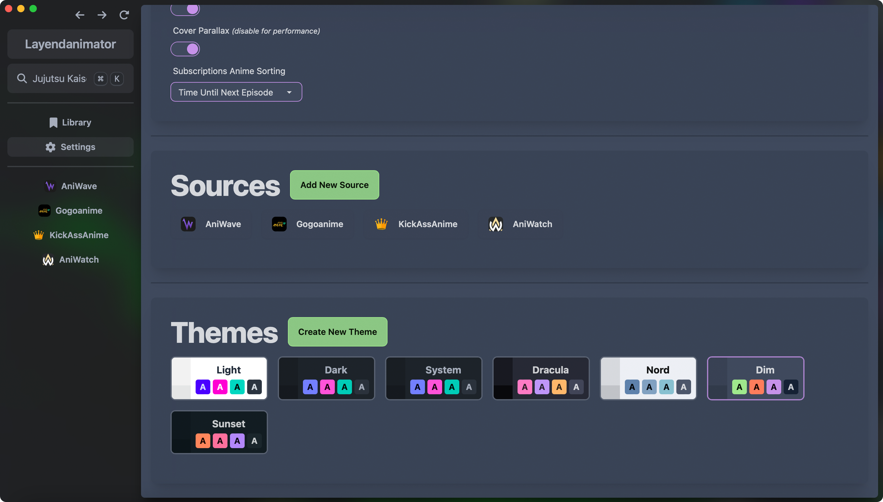 NineAnimator-Tauri screenshot 19