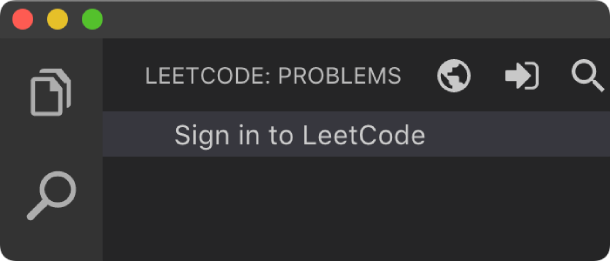 vscode-leetcode screenshot 3