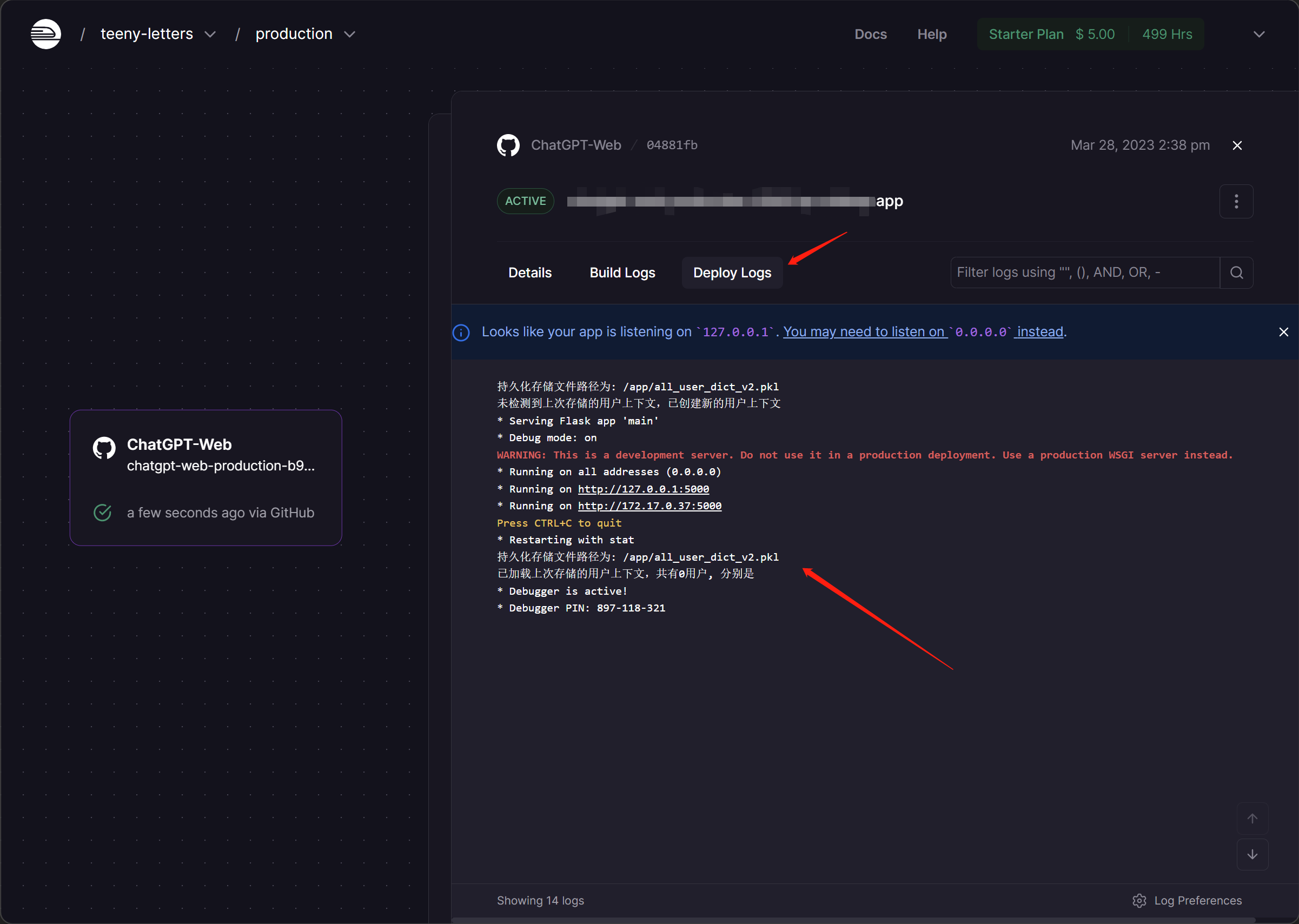 ChatGPT-Web screenshot 4