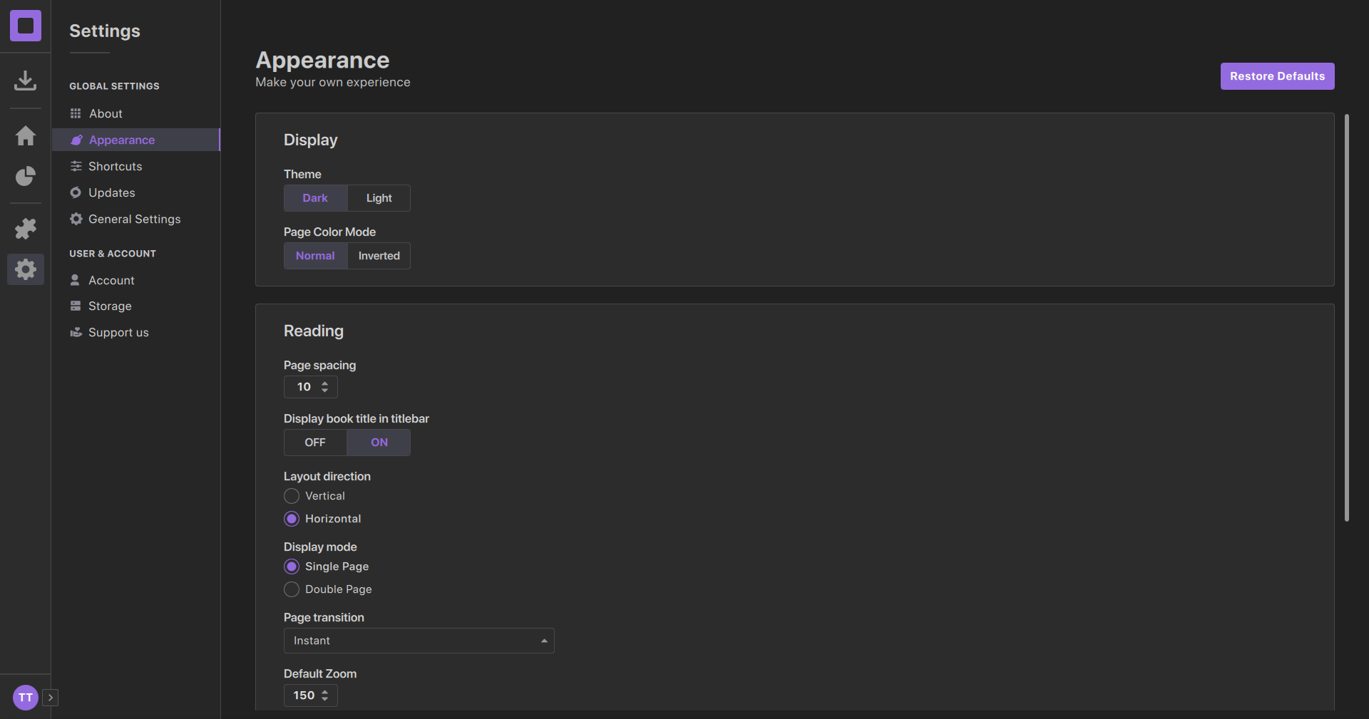 Librum screenshot 4