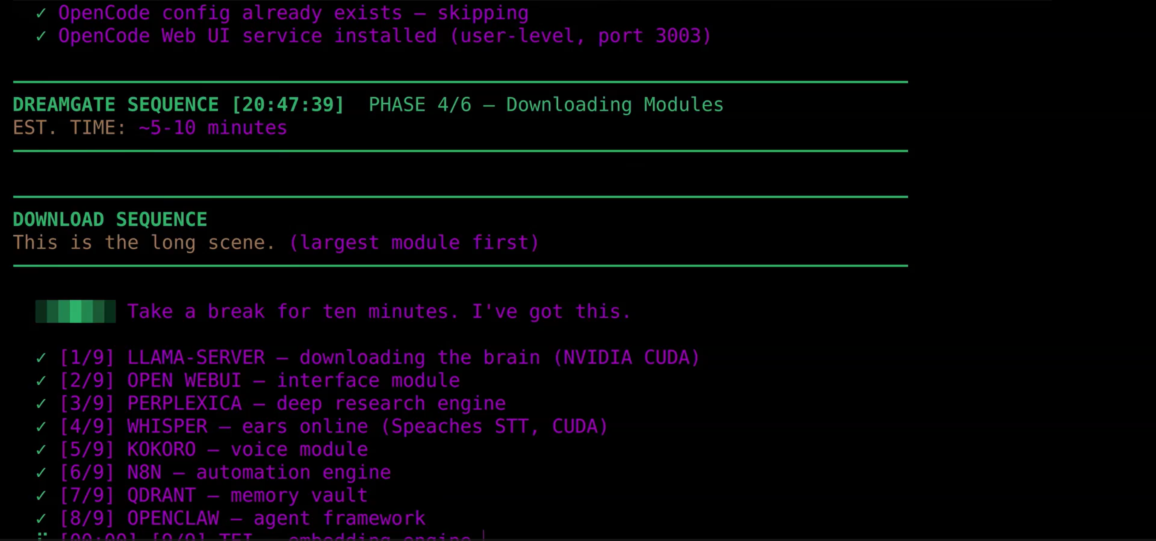 DreamServer screenshot 3