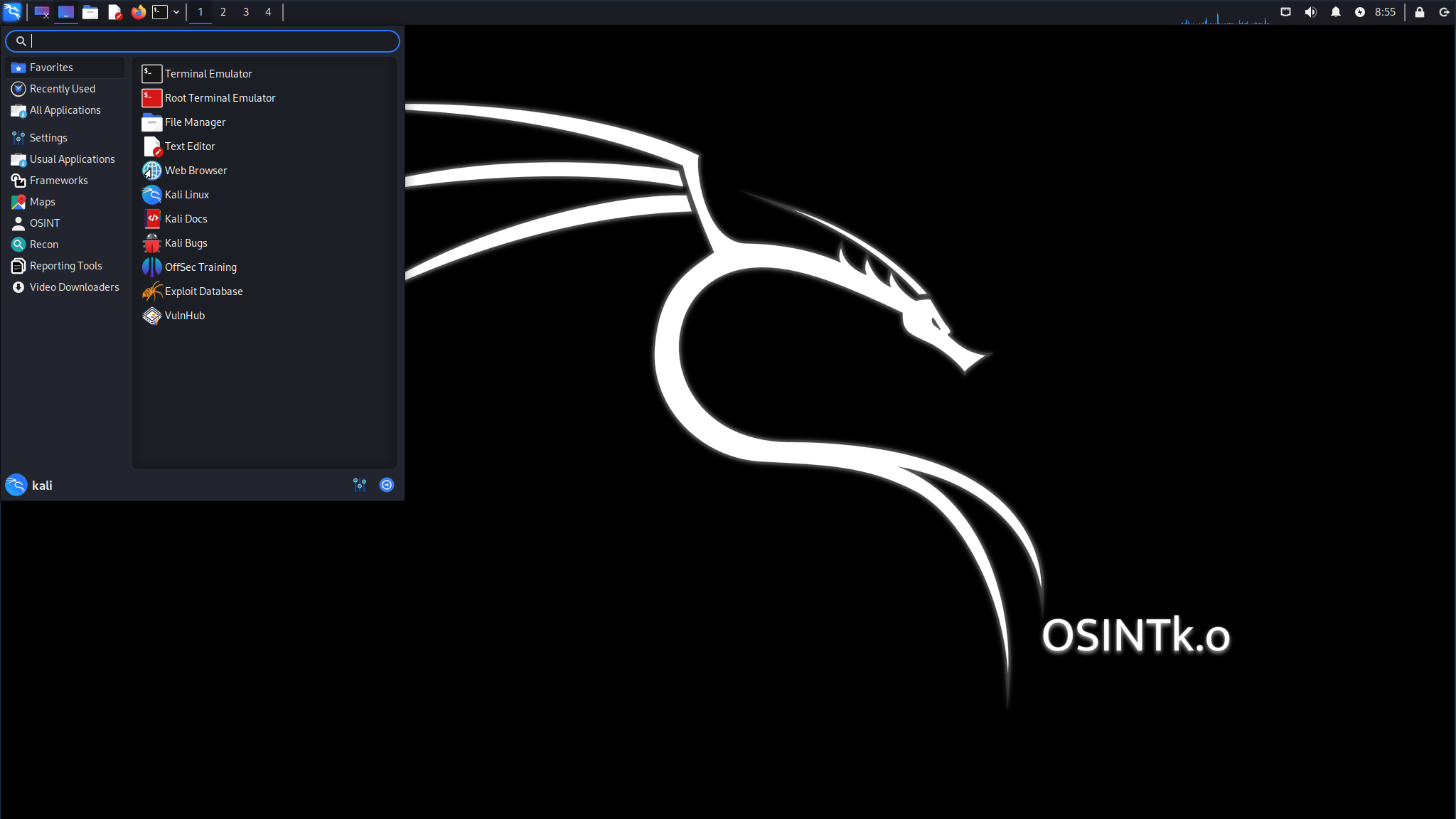 OSINTko screenshot 1